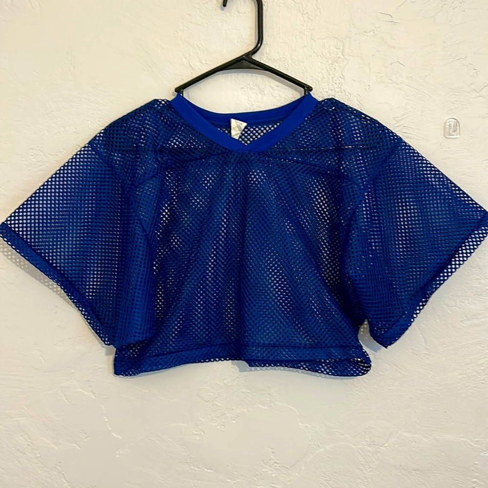 💙VINTAGE BIKE Mesh Women's Crop Top